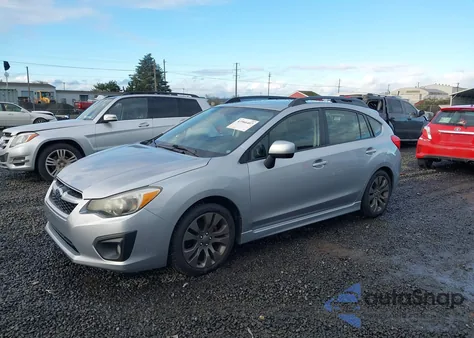 2012 Subaru Impreza 2.0I Sport Premium z USA, uszkodzony, nr VIN JF1GPAL68CH231899